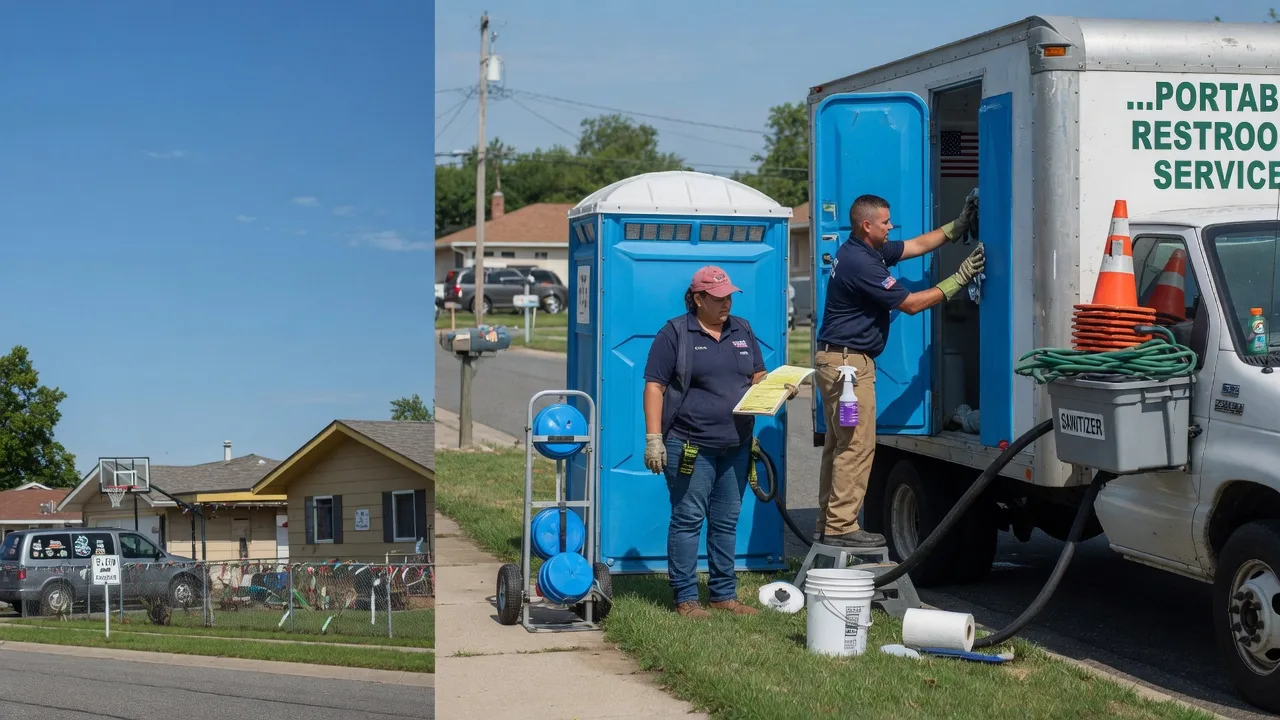 Portable Toilet Rental in Sweet Springs, MO near me
